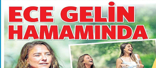 ECE GELİN HAMAMINDA